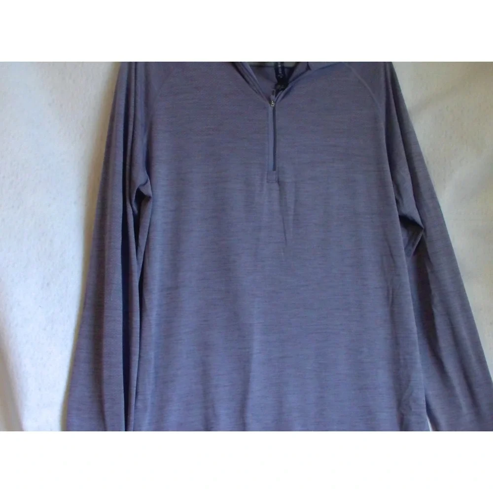 Lululemon Metal Vent Tech 1/2 Zip 2.0 Pullover‎ Mens XL Grey Long Sleeve